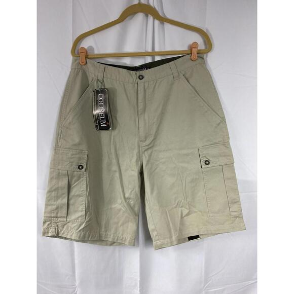 Other - Coliseum Men's Cargo Shorts Size 36 New with Tags Color :Stone